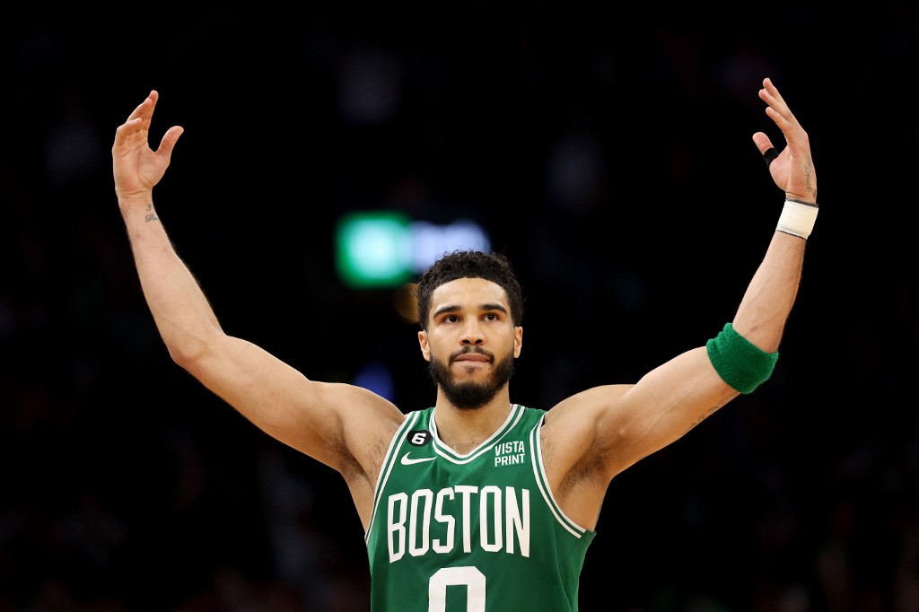 Jayson Tatum's historic Game 7 lifts Celtics into conference finals rematch  with Heat 