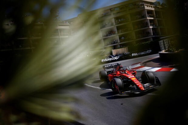 Formula One F1 - Formula One F1 - Monaco Grand Prix - Circuit de Monaco, Monte Carlo, Monaco - May 27, 2023 Ferrari's Charles Leclerc during qualifying 
