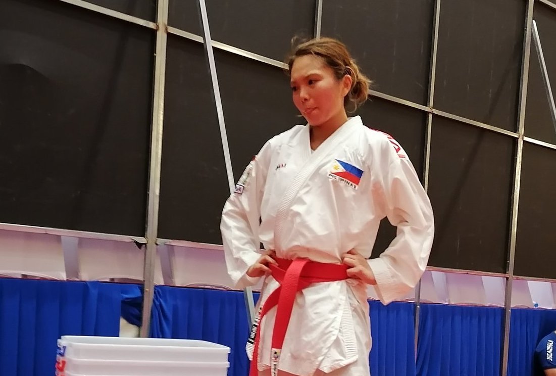 A disappointment Junna Tsukii after losing her gold medal match in the SEA Games 2023. –JUNE NAVARRO 