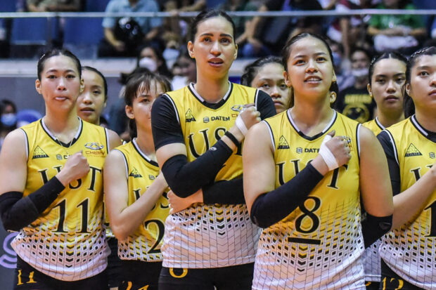 Milena Alessandrini ends her stint with UST Golden Tigresses. -UAAP PHOTO
