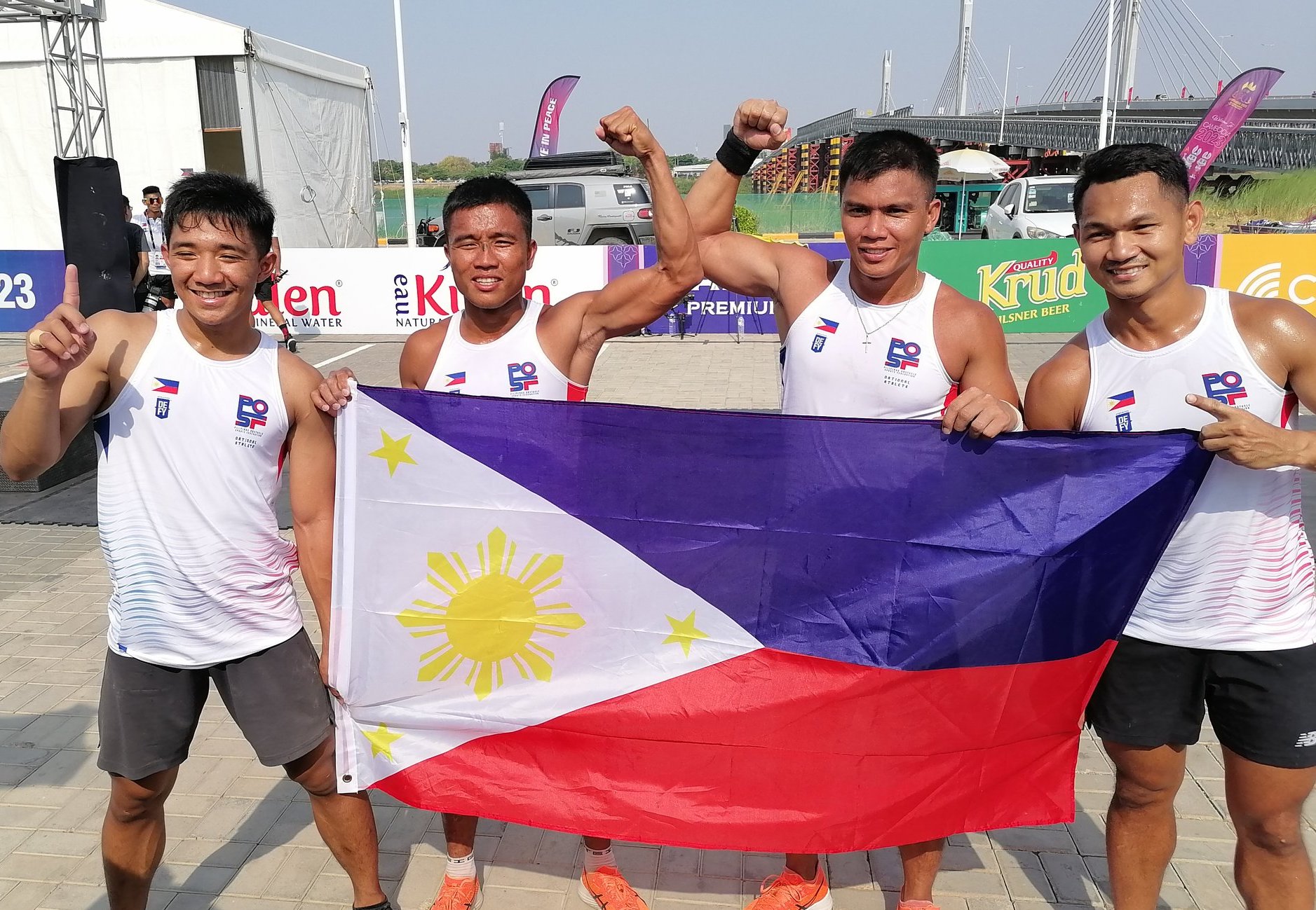 Obstacle men's relay SEA Games