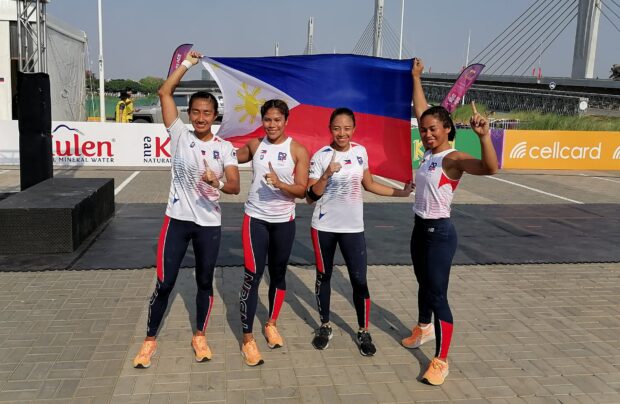 Obstacle women's relay SEA Games