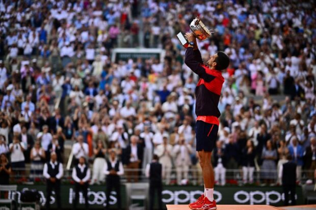 Novak Djokovic French Open Grand Slam