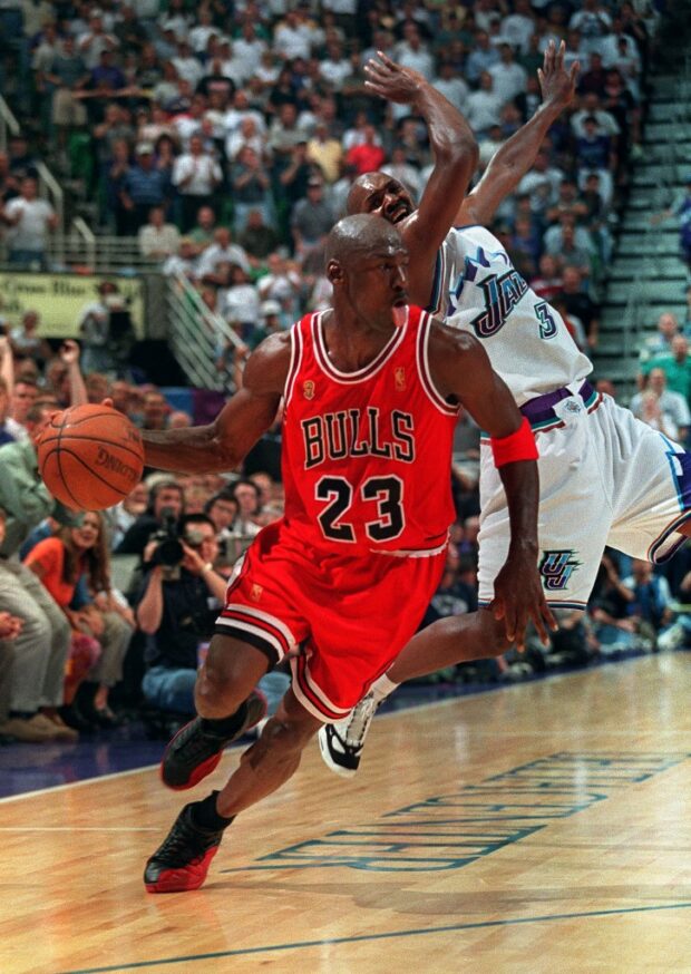 Michael Jordan's 'Flu Game' shoes sell at auction for $1.38 million ...