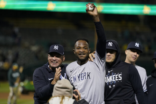 Trò chơi hoàn hảo MLB Đức Domingo New York Yankees