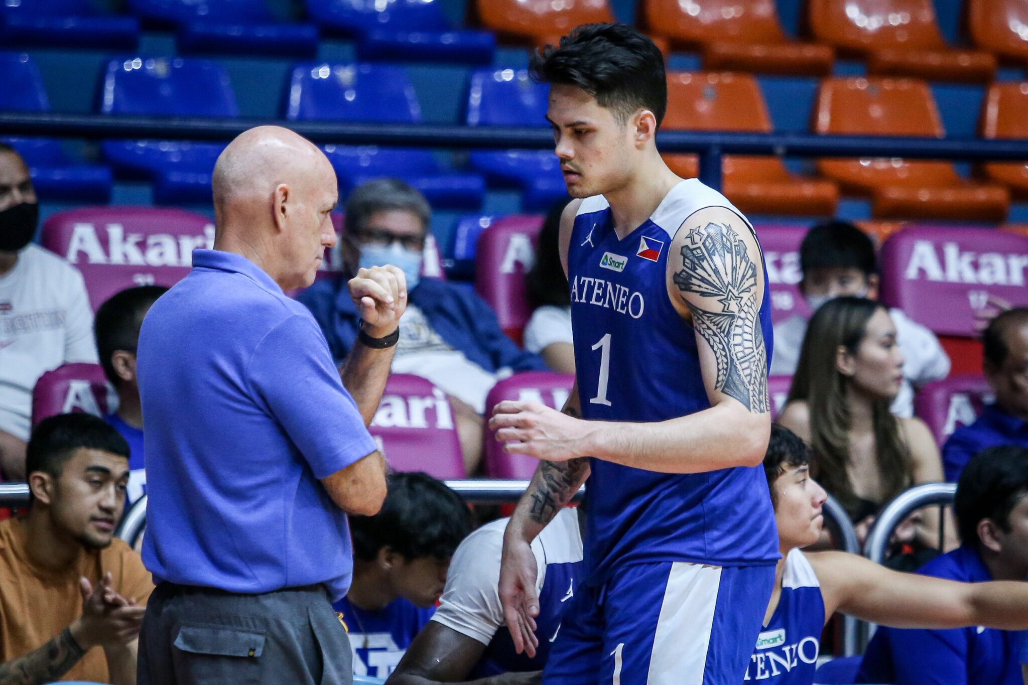 Kai Ballungay Shaping Up To Be A Vocal Leader For Ateneo Blue Eagles ...