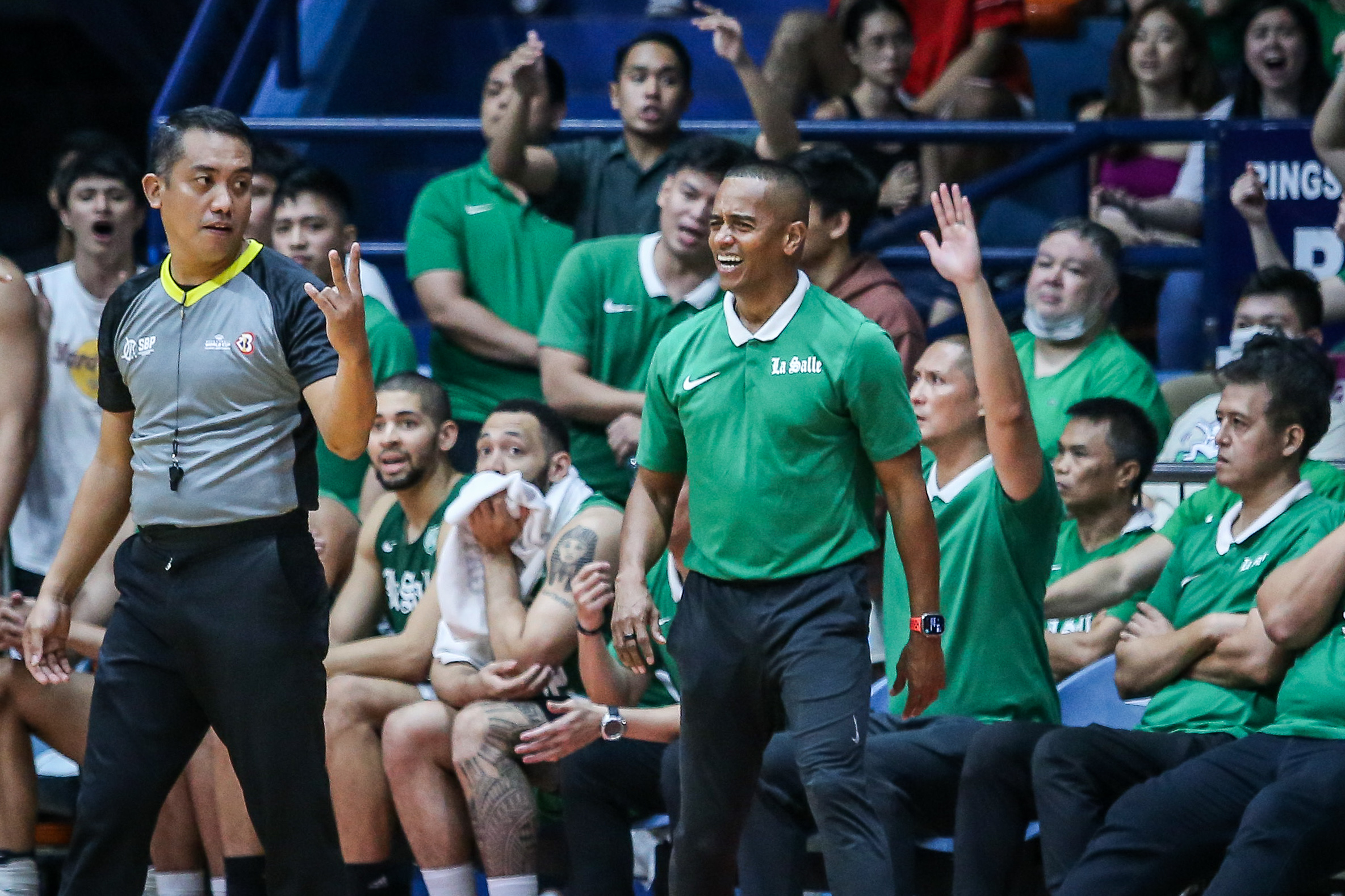 Topex Robinson and La Salle Embrace Defeat as a Valuable Lesson