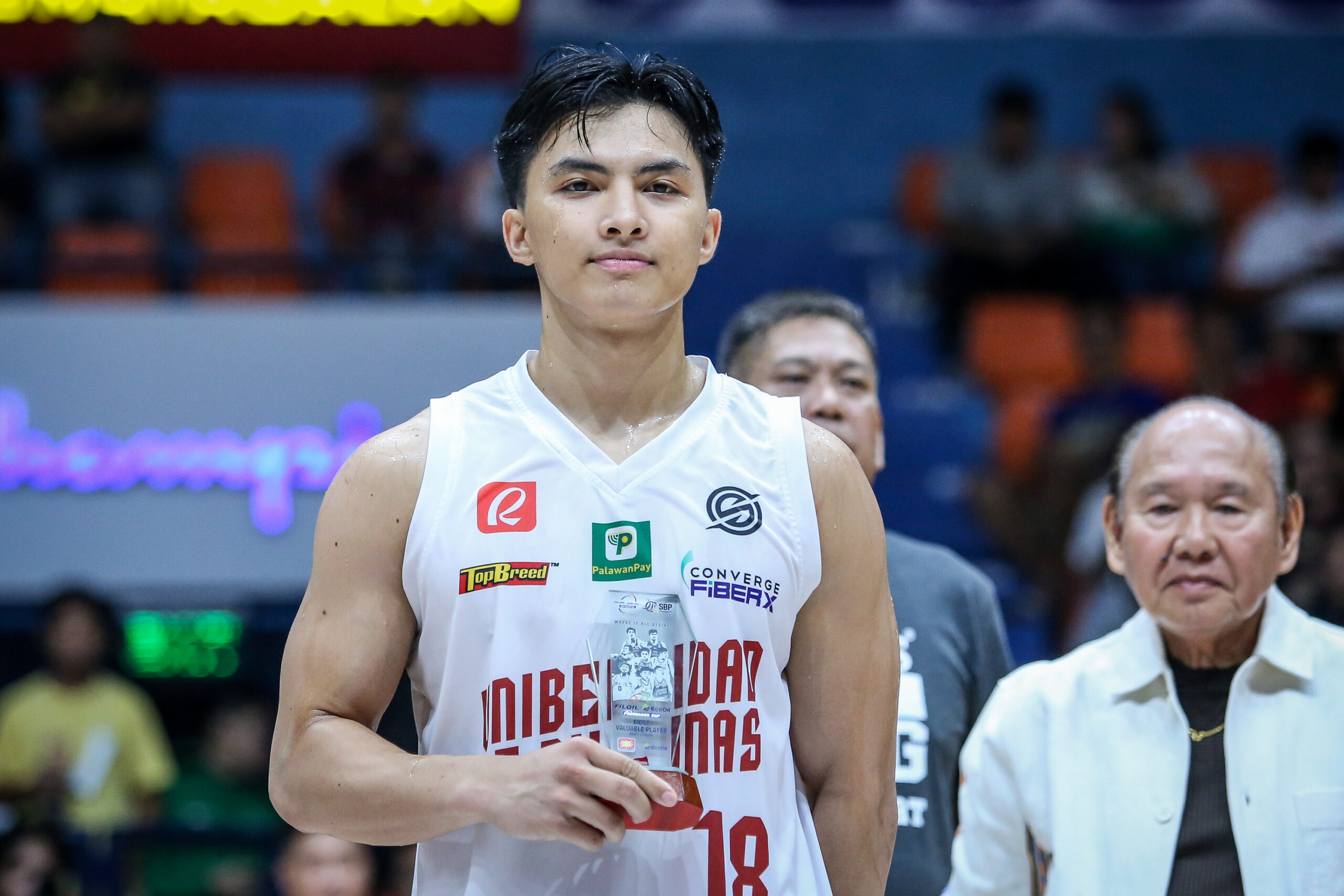 Harold Alarcon tempers expectations for UAAP Season 86 after winning Filoil MVP