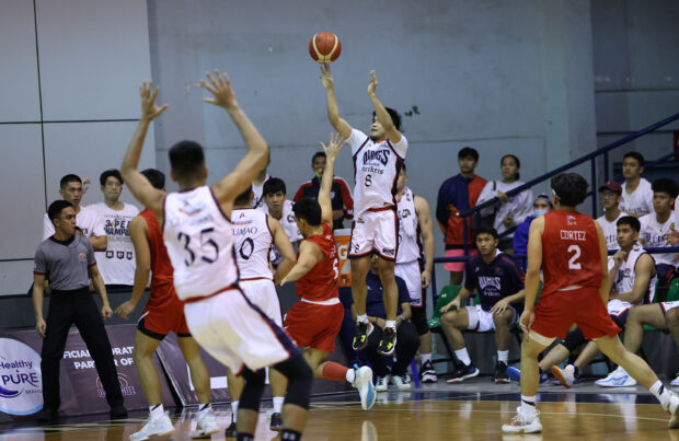 Wangs Basketball @27 Strikers-Letran vs Marinerong Pilipino- San Beda in the PBA D-League semifinals. 