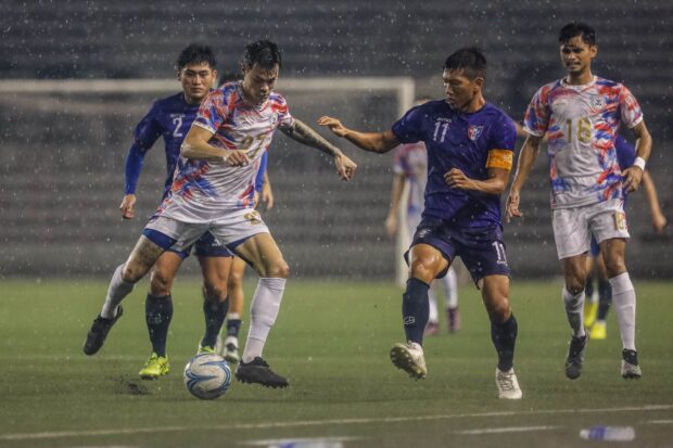 Hopes are high that the Azkals (in light uniform) can turn their fortunes around. —PFF PHOTO