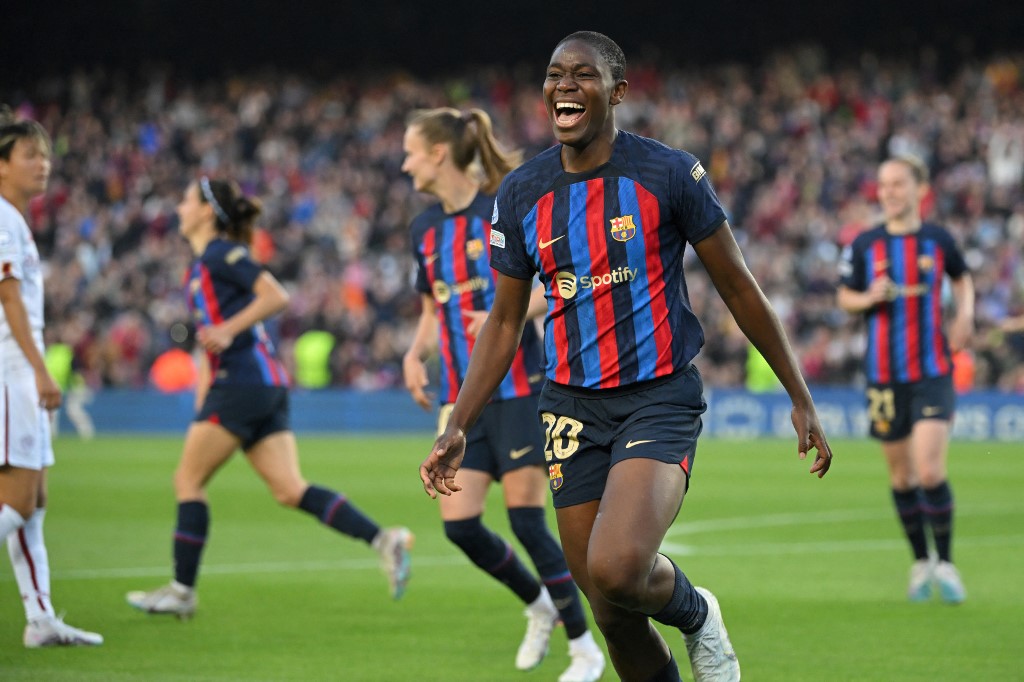 Barcelona’s Oshoala leads Fifa World Cup charge for ever-present Nigeria