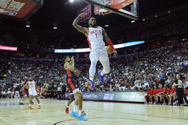 Cam Whitmore Rockets Liga de verano de la NBA