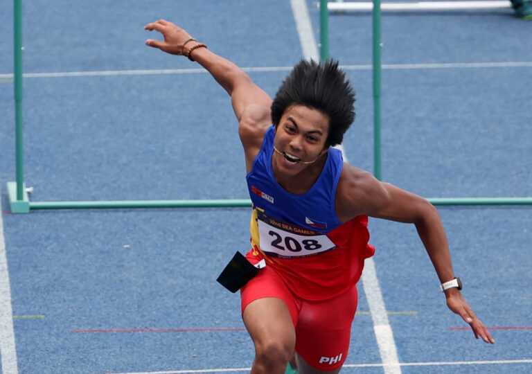 John Tolentino resets 110m hurdles national record at Asian