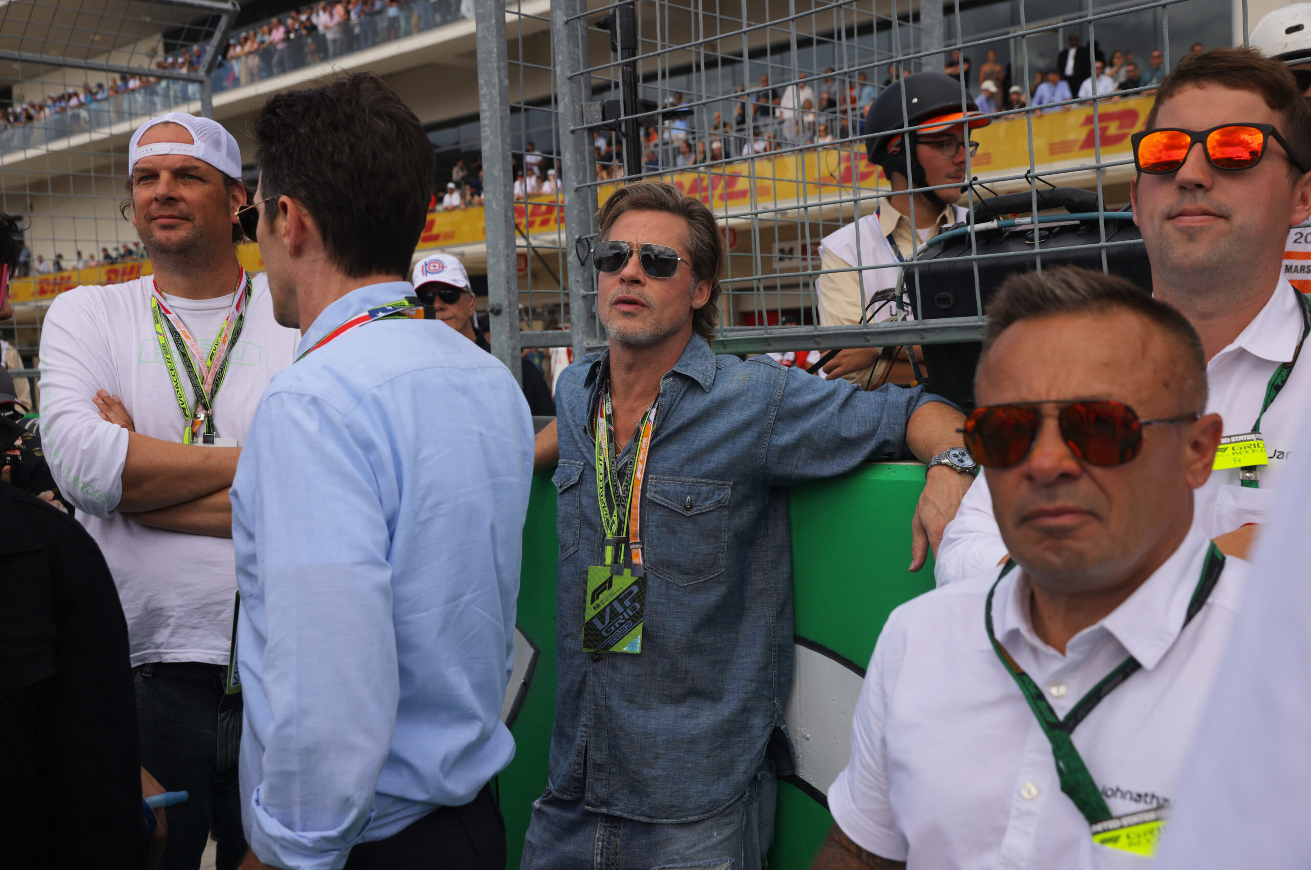 Brad Pitt Formula One F1 