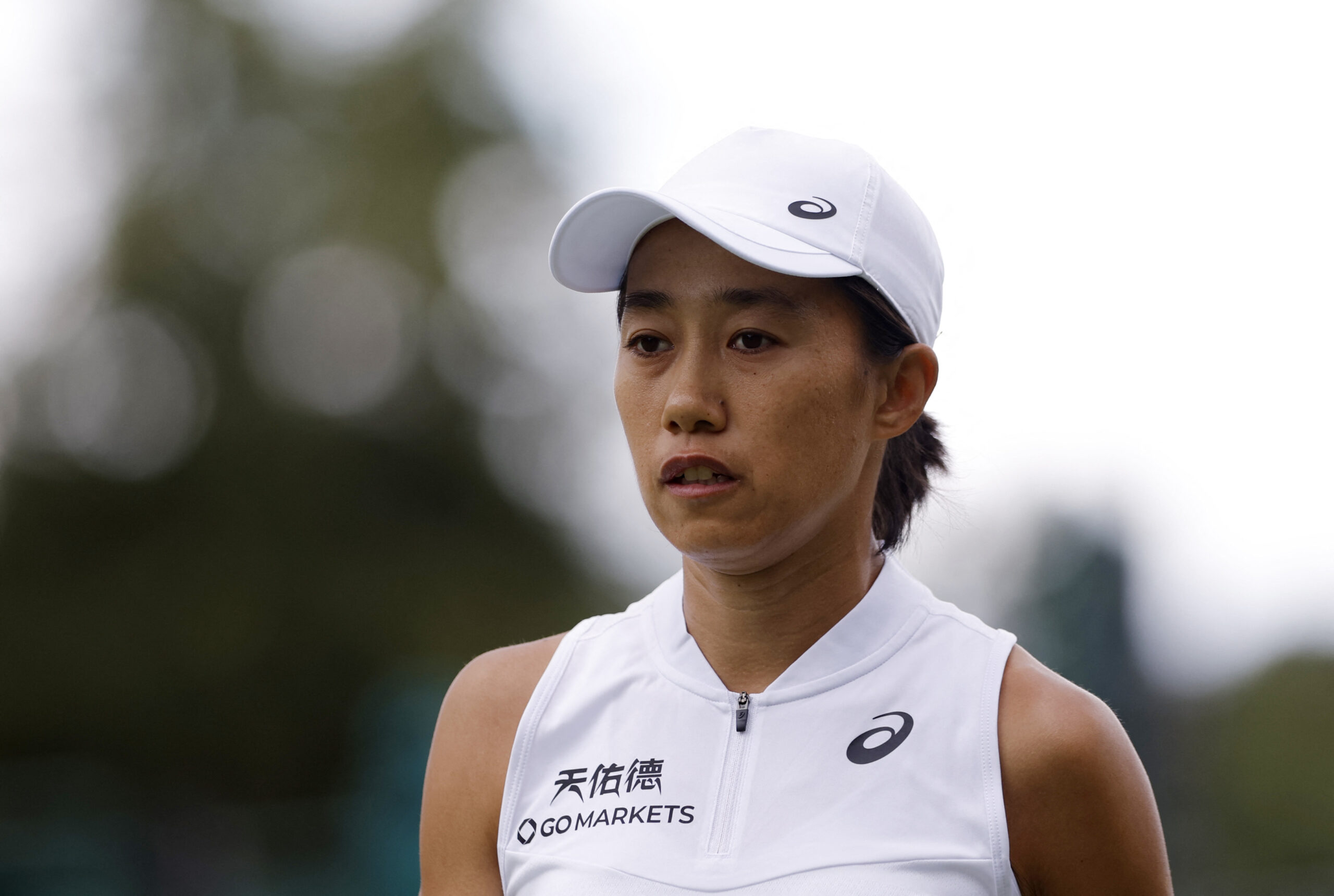 China's Shuai Zhang tennis