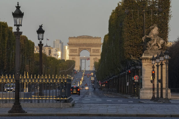 Champs-Elysees Paris 2024 Olympics