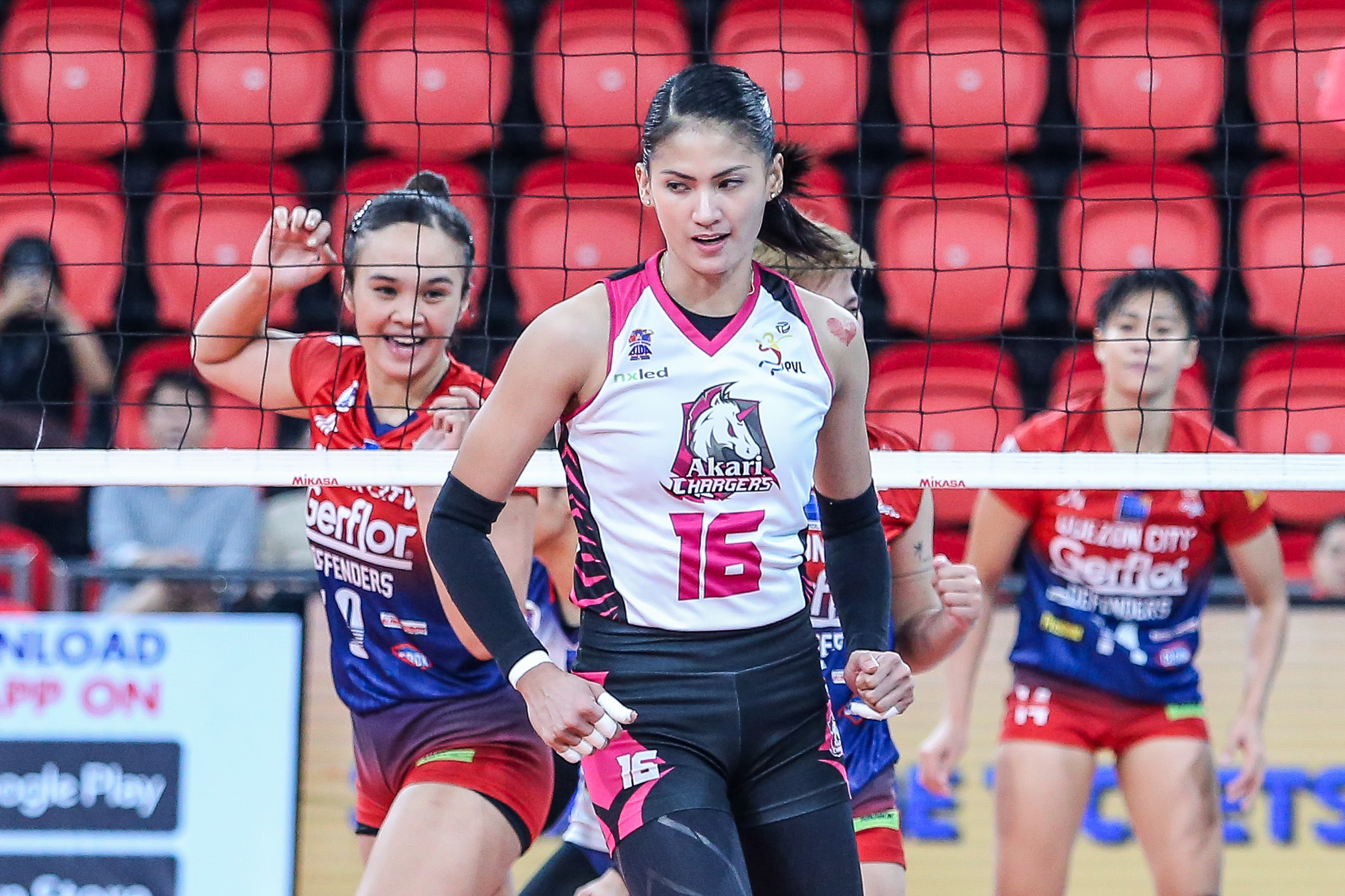 FILE–Dindin Santiago Manabat is now with Choco Mucho Flying Titans PVL 