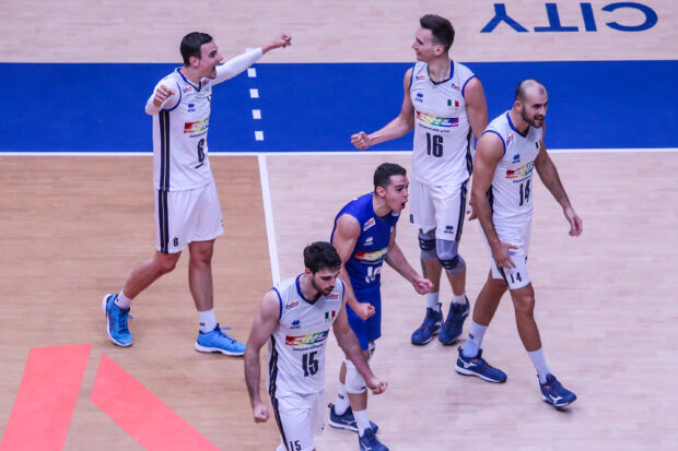 Italy Japan VNL volleyball