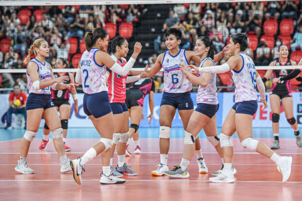 Creamline Cool Smashers in the PVL Invitational Conference