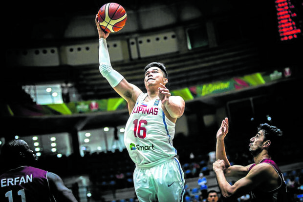 RR Pogoy was one of injured Gilas Pilipinas pool standouts who returned to practice on Thursday. —FIBA.BASKETBALL