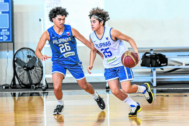 Irus Chua (right) will be a vital cog for the Gilas boys. — SBP PHOTO     