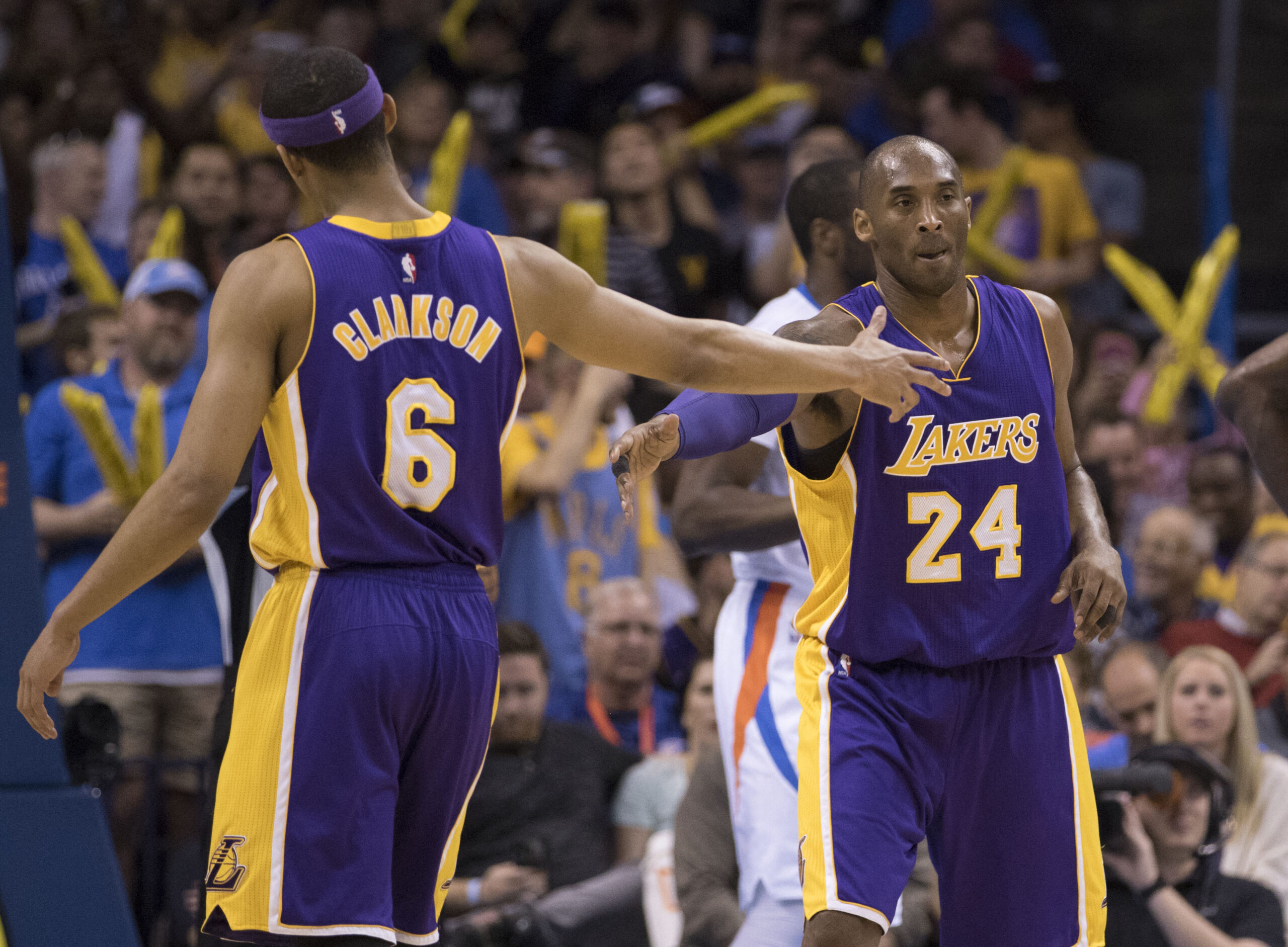 Jordan Clarkson got a tattoo on his thigh to remember former