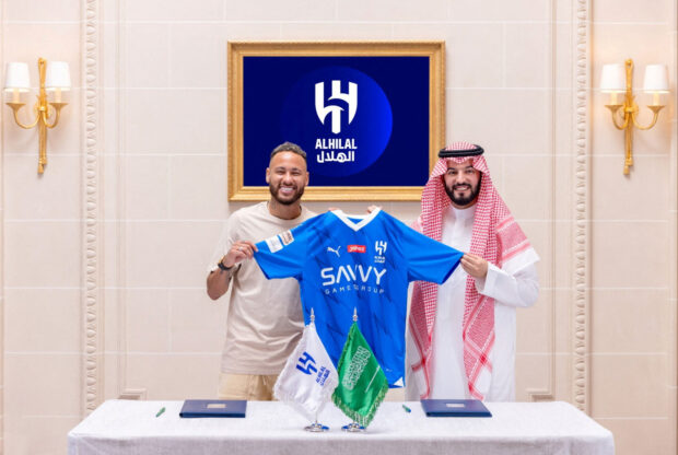 Neymar signs for Al Hilal Saudi
