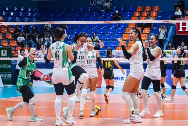 La Salle Lady Spikers Shakey’s Super League volleyball