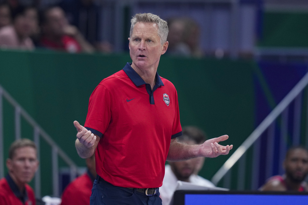 Team USA head coach Steve Kerr