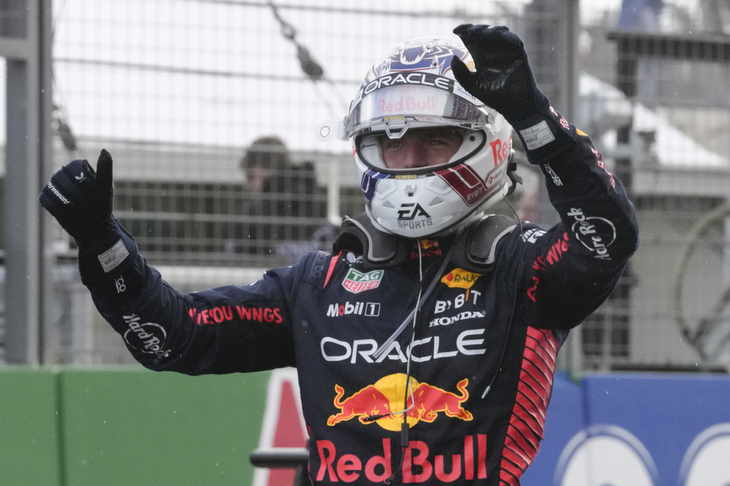 F1: Max Verstappen Wins Rainy Dutch Grand Prix To Equal Sebastian ...