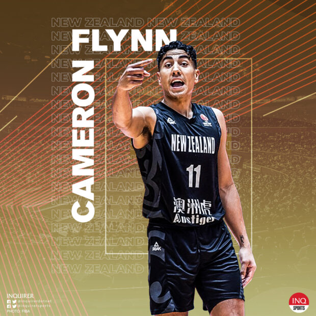 Flynn Cameron New Zealand Fiba World Cup