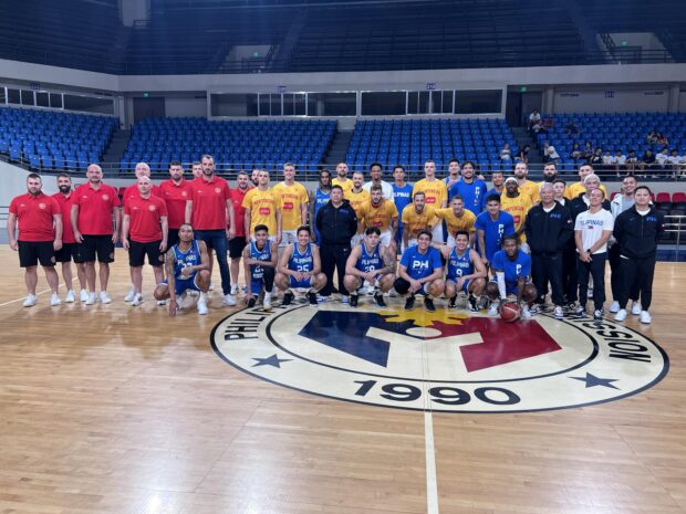 Gilas Pilipinas Montenegro FIBA ​​se prepara para el Mundial
