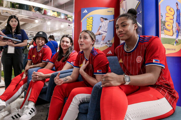 Meryll Serrano, Ryley Bugay, Olivia McDaniel, Jessika Cowart Filipinas Philippines Fifa World Cup 