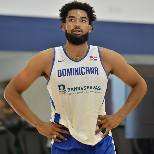 Dominican Republic's Karl-Anthony Towns Fiba World Cup