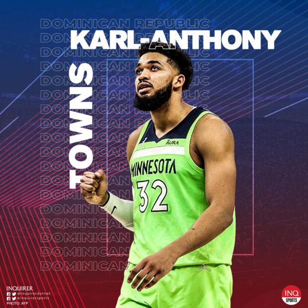 Karl Anthony Towns Dominican Republic fiba world cup