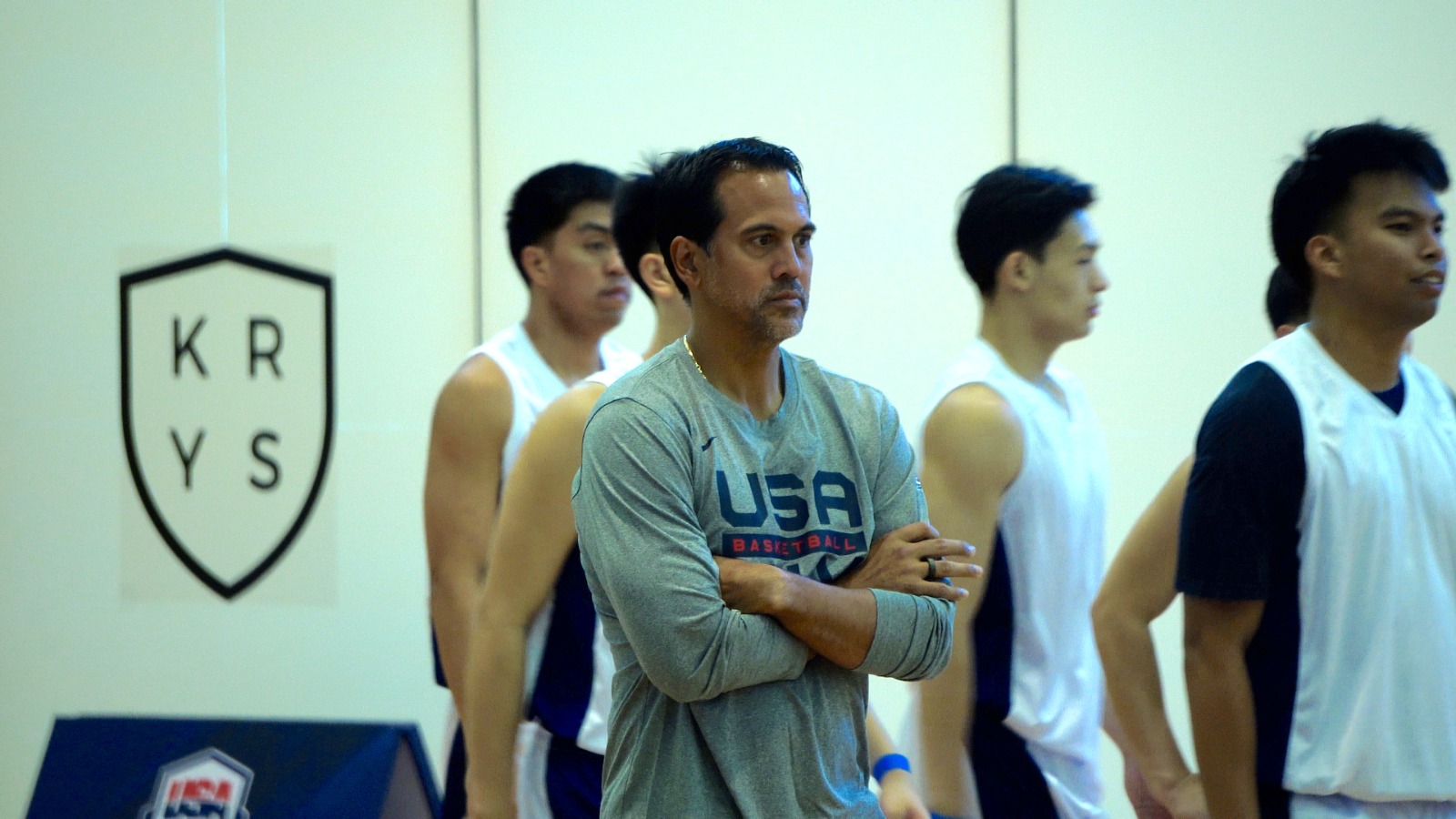 Miami Heat Filipino-American coach Erik Spoelstra 