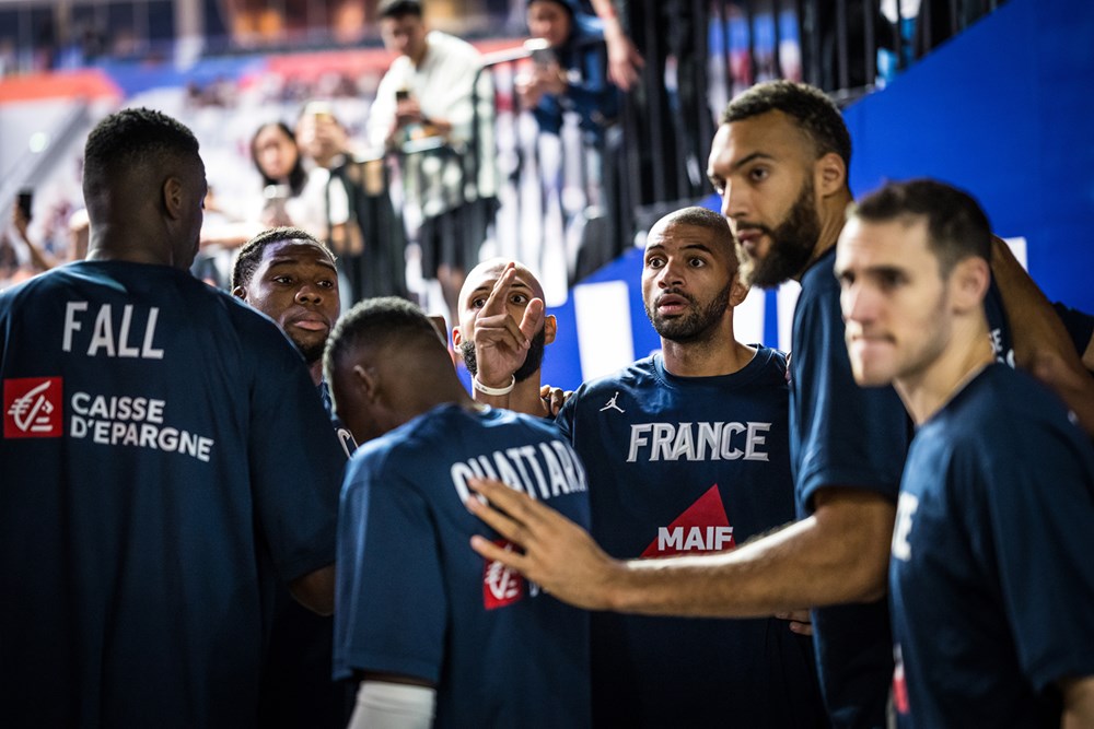 France national team in the Fiba World Cup.