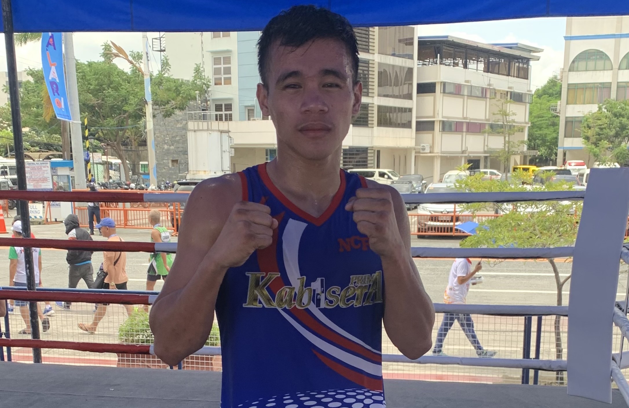 NCR boxer Daryl Dela Cruz Palarong Pambansa