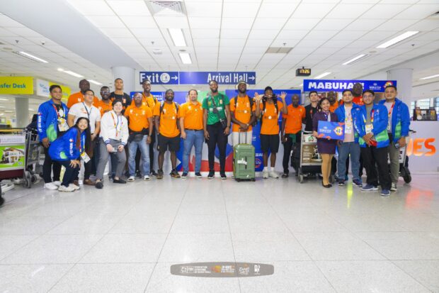 Delegation from Ivory Coast arrives in the Philippines ahead of the Fiba World Cup