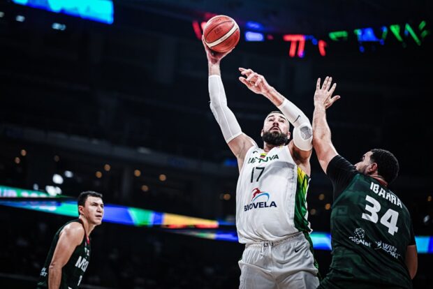 Lituania Jonas Valanciunas Copa Mundial FIBA