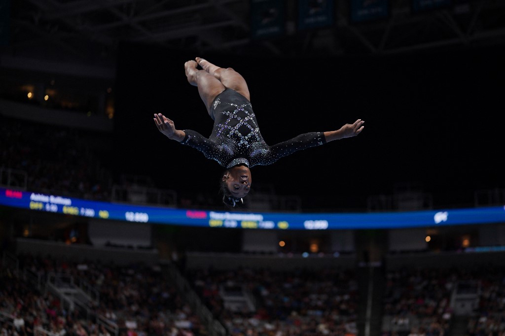 Simone Biles set for her sixth world gymnastics championships