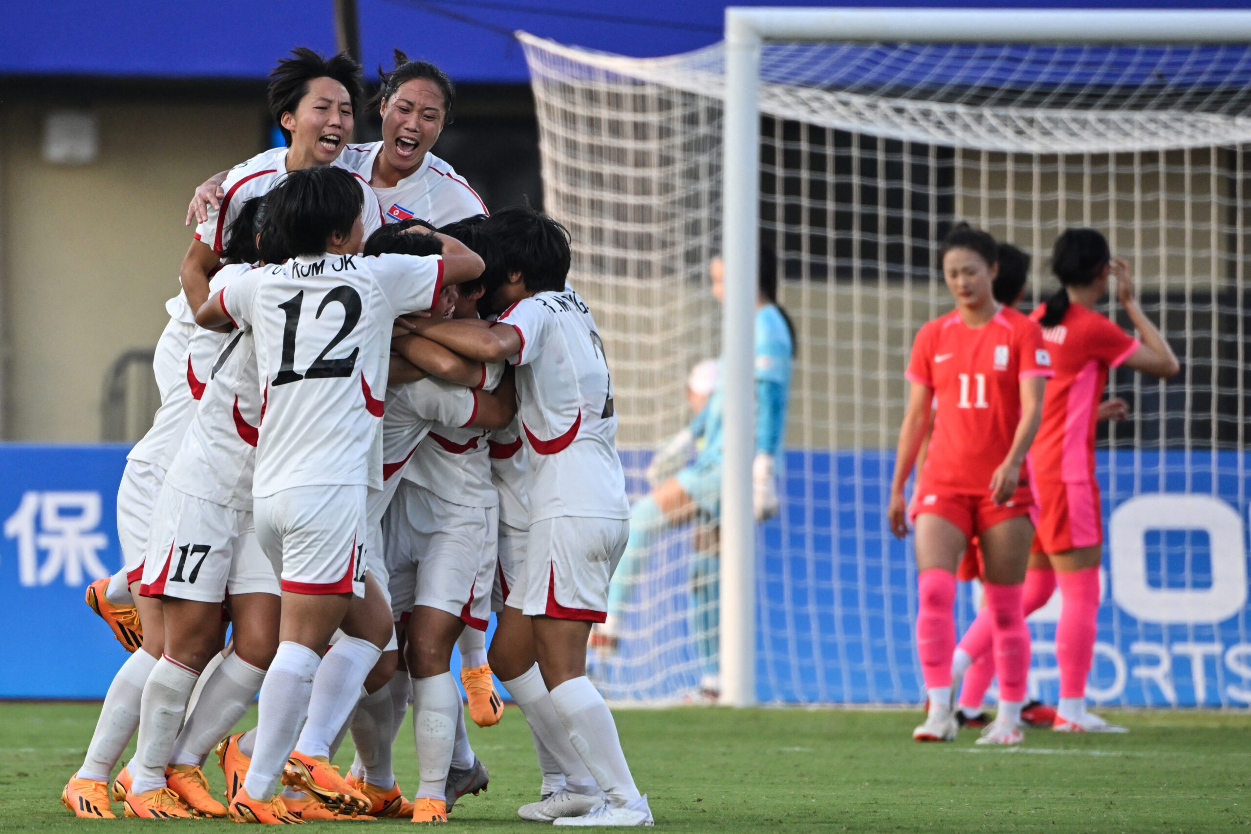 North Korea scores big win over South Korea in Asian Games football