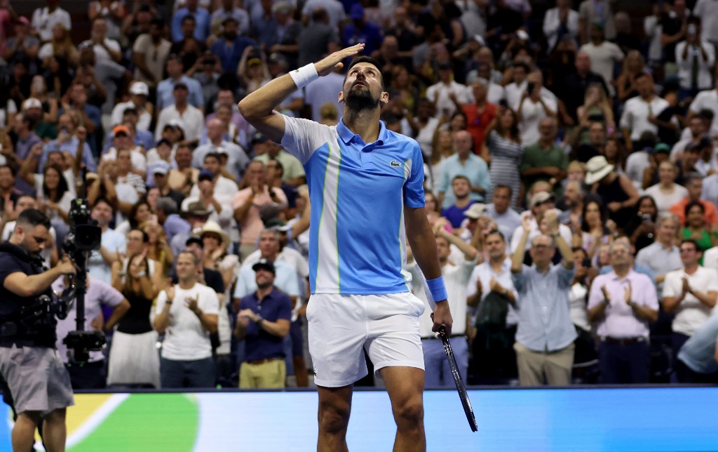 Novak Djokovic Engages in a Thrilling US Open Final, Marking a Milestone in his Revenge Quest