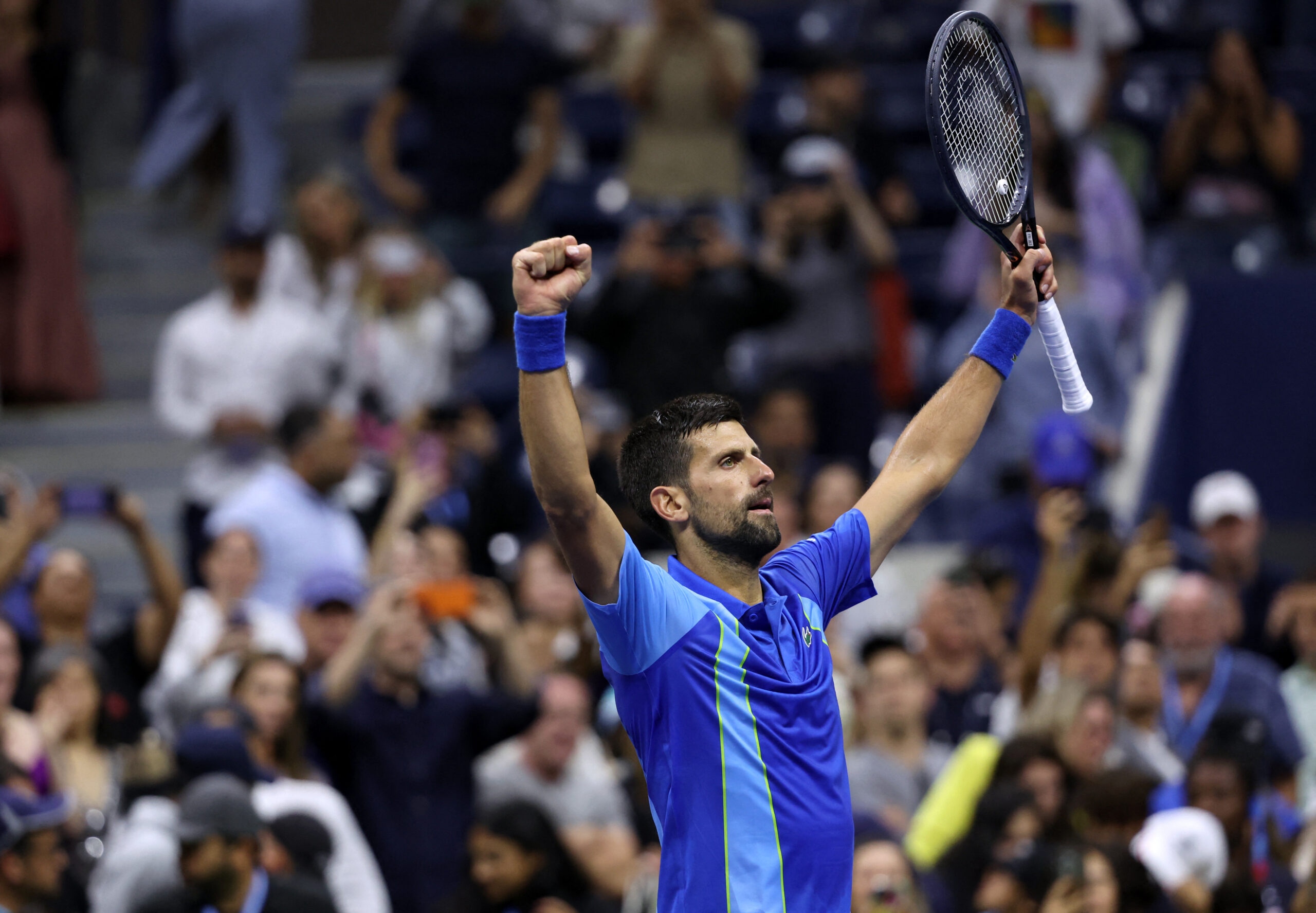 WebFi Novak Djokovic enjoys drama-free win to succeed in US Open quarters