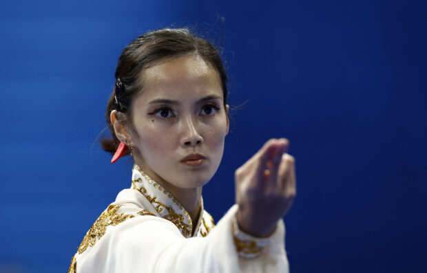 Agatha Wong Asian Games wushu
