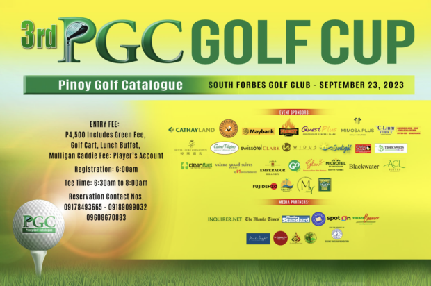 3rd PGC Golf Cup