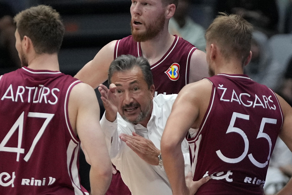 El técnico letón, preocupado tras la victoria sobre España en el Mundial de baloncesto