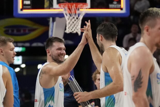 Slovenia guard Luka Doncic Fiba World Cup