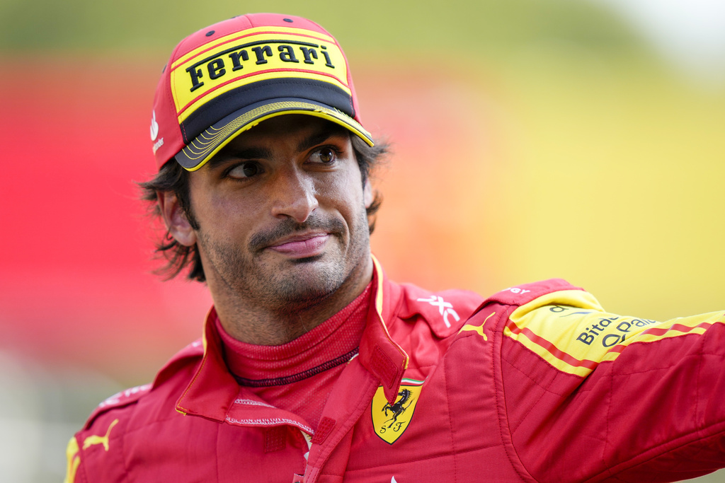 Ferrari driver Carlos Sainz Formula One F1