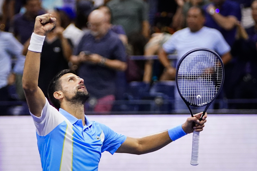 Novak Djokovic, of Serbia US Open Tennis GRand Slam
